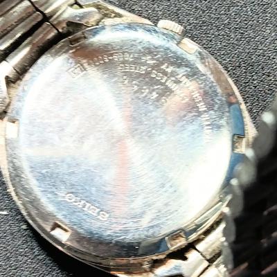 Two wristwatches Denrus & Seiko for parts or repair - UNTESTED