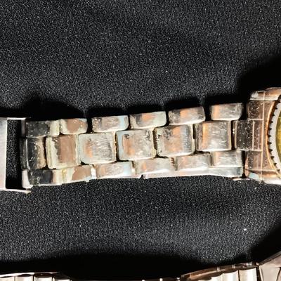 Two wristwatches Denrus & Seiko for parts or repair - UNTESTED