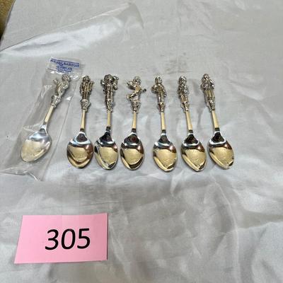 Reed & Barton Christmas Spoons
