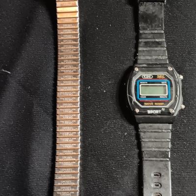 Watches and bands AS IS Untested parts - nice Accutron - Digital Tozai sport with metal bands