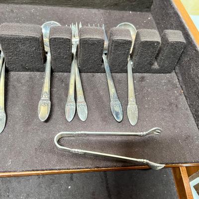 Silver Plate First Love pattern group