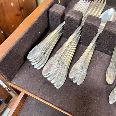 Silver Plate First Love pattern group