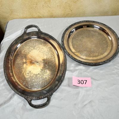 Silver Plate trays