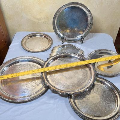 Silver Plate Trays