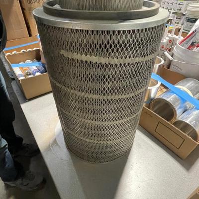 Large Metal Air Filters - didn't measure & not sure what they go to