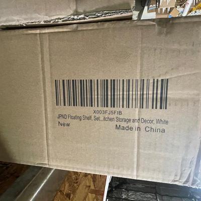 2 New large boxes of 3? Floating Shelf Systems 36"l x 13"d x 2"t