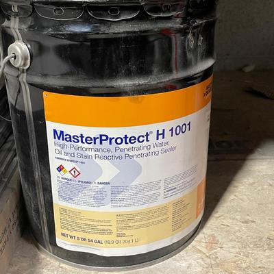 3 Five (5) Gallon Master Protect H1001 Sealer