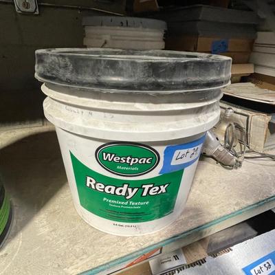 2-1/2 Gallon Bucket of Ready Text Premix Texture by Westpac