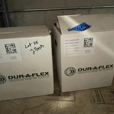 2 Boxes of Dur-A-Flex 40lb epoxy floor flakes