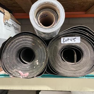 3 Rolls of Roofing paper? - 2 for sure but not sure what other roll is