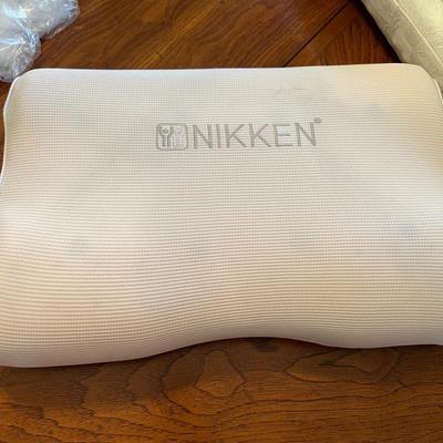 Lot of Nikken Pillows, Seat Cushion, Comforter Cover - Some New