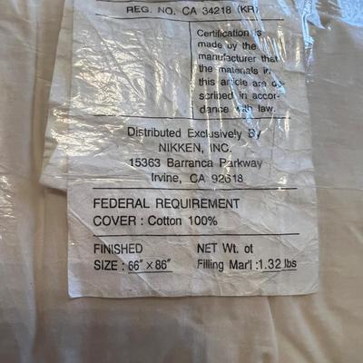 Lot of Nikken Pillows, Seat Cushion, Comforter Cover - Some New