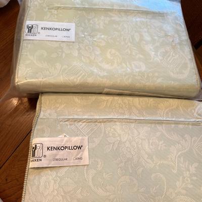 Lot of Nikken Pillows, Seat Cushion, Comforter Cover - Some New