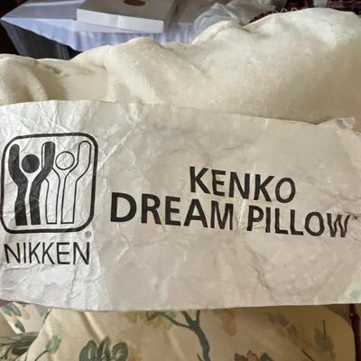 Lot of Nikken Pillows, Seat Cushion, Comforter Cover - Some New