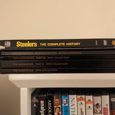 Steelers History Godfather Box set Mork and Mindy season1 Mummy trilogy