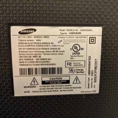 Samsung UN60H6350 60-Inch 1080p 120Hz Smart LED TV (2014 Model)