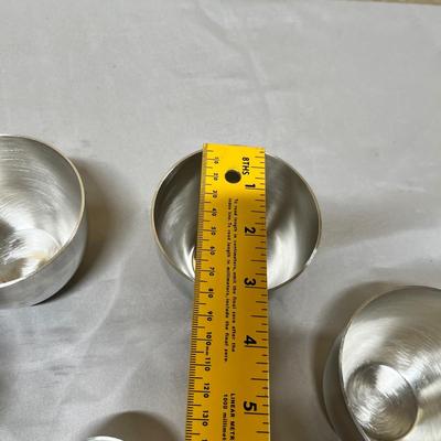 Pewter wine tasting cups