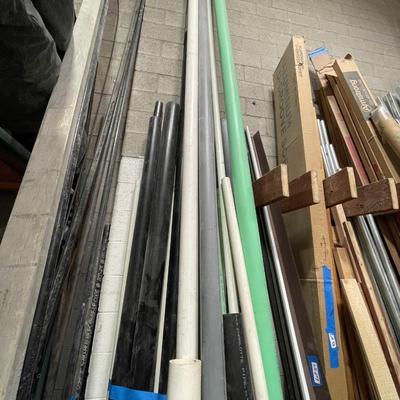 Large lot of PVC Pipiing - most 3" to 4" diameter and very long