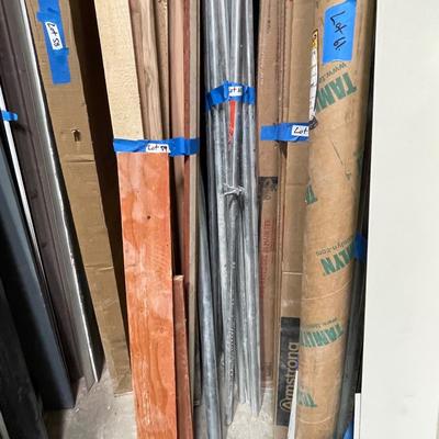 Lot of various lengths galvanized piping maybe 1-1/4