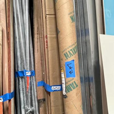 About 6 - 7 boxes of very long Ceiling Systems