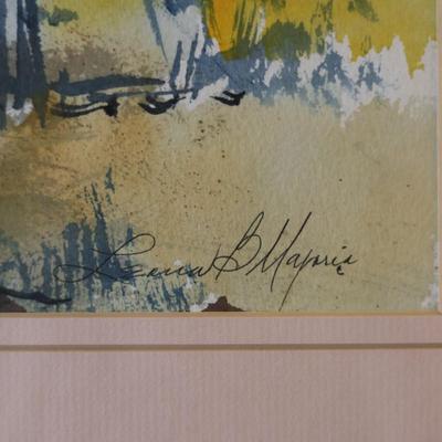 Signed & Framed Original Artwork