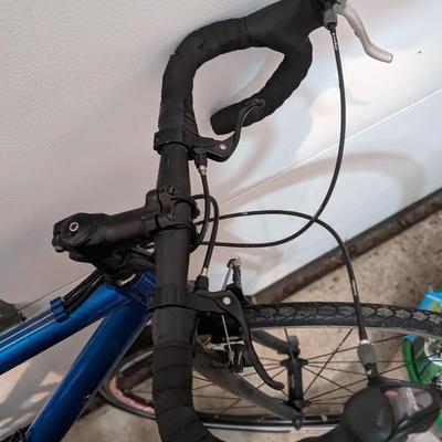 Blue bike