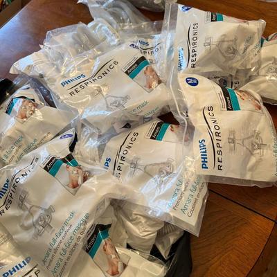 Big Lot Philips Respironics CPAP Masks and Tubes