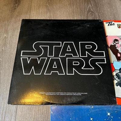 ROCKY HORROR PICTURE SHOW, STAR WARS A& THE WIZ RECORD ALBUMS