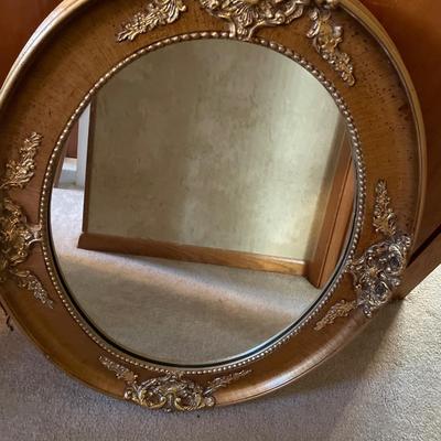 30â€ tall oval mirror & more decor