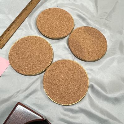 Pharmaceutical advertising coaster set