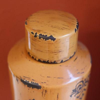 Large Decorative Jar w/ Lid