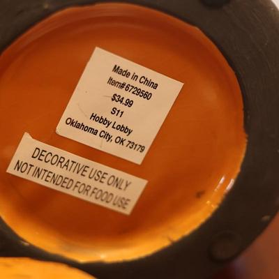 Large Decorative Jar w/ Lid