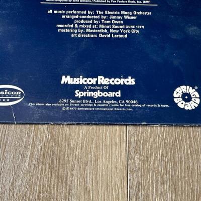 SOUNDTRACKS FROM STAR WARS & DUNE ON VINYL RECORDS