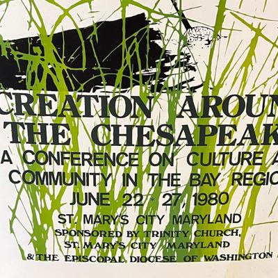 Vintage Chesapeake Bay Calvert County Art