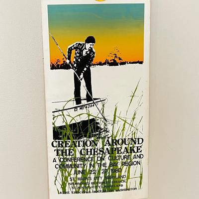 Vintage Chesapeake Bay Calvert County Art
