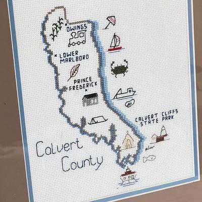 Vintage Chesapeake Bay Calvert County Art