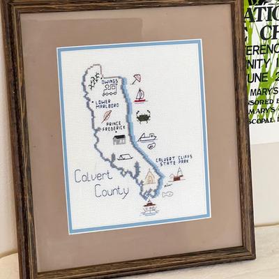 Vintage Chesapeake Bay Calvert County Art