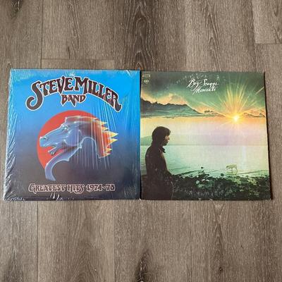 STEVE MILLER BAND & BOZ SCAGGS RECORD ALBUMS