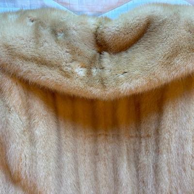 Mysels Mink Fur Coat & Hat - Excellent Condition