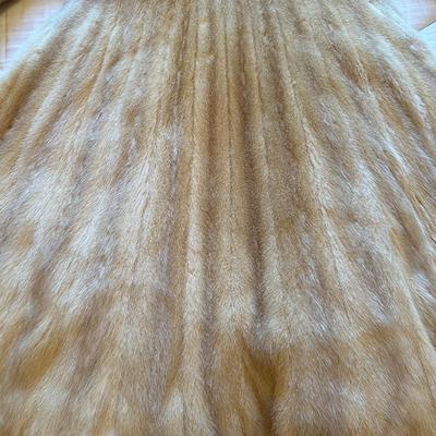 Mysels Mink Fur Coat & Hat - Excellent Condition