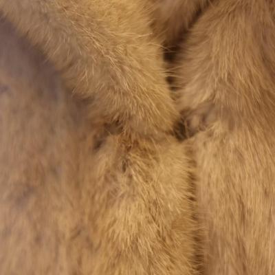 Mysels Mink Fur Coat & Hat - Excellent Condition