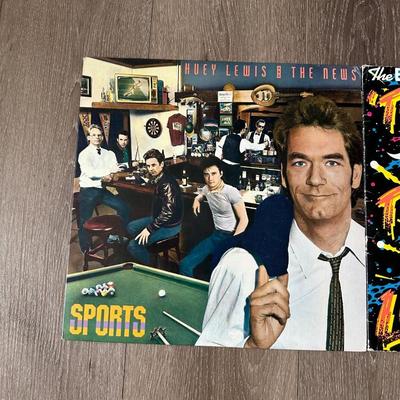 ELO & HUEY LEWIS AND THE NEWS VINYL RECORD ALBUMS