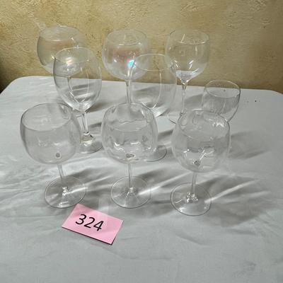 Assorted Wine glasses