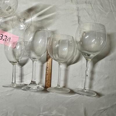 Assorted Wine glasses