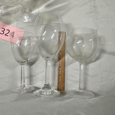 Assorted Wine glasses