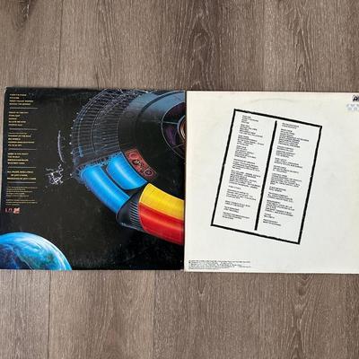 ELO & GENESIS VINYL RECORD ALBUMS