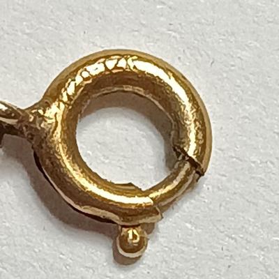 12KGold chain necklace Marked 12K 7.30 grams.