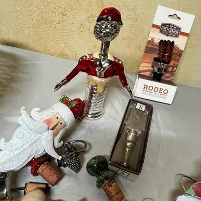 Basket of bar supplies
