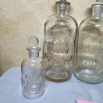 Antique Apothicary Bottles