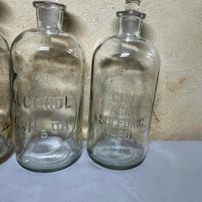 Antique Apothicary Bottles